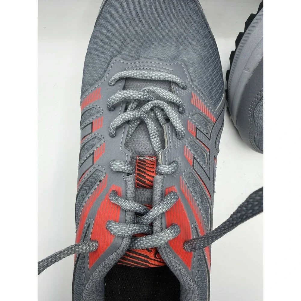 Asics Trail Scout 2 Men's Grey/Red Running Shoes Various Sizes NWOB